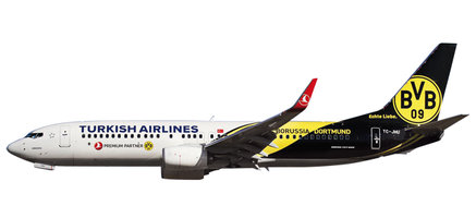 Aircraft Boeing 737-800 Turkish Airlines "BVB 09 Borussia Dortmund"